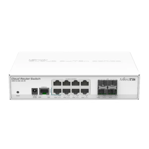 MikroTik CRS112-8G-4S-IN Switch