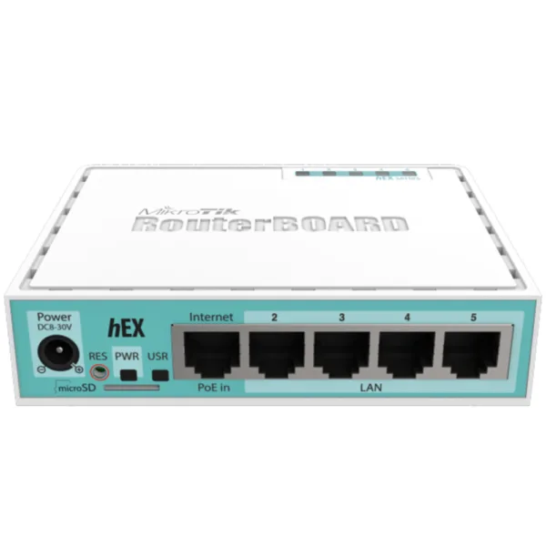 MikroTik HEX Ethernet Router