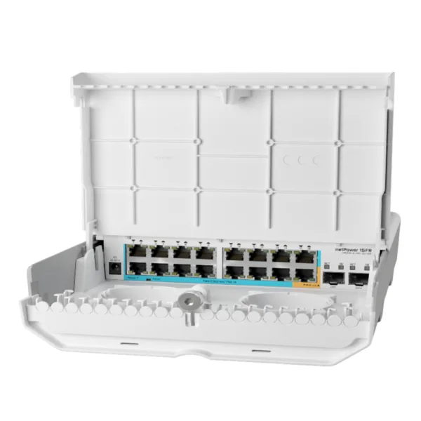 <ul> <li>Architecture: ARM 32bit</li> <li>10/100 Ethernet ports: 16</li> <li>SFP ports: 2</li> </ul> |