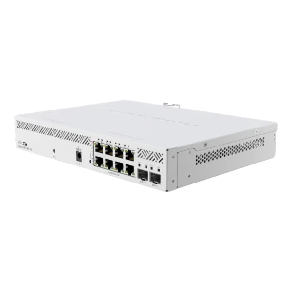 <ul> <li>10/100/1000 Ethernet ports: 8</li> <li>Number of 1G Ethernet ports with PoE-out: 8</li> <li>SFP+ ports: 2</li> </ul> |