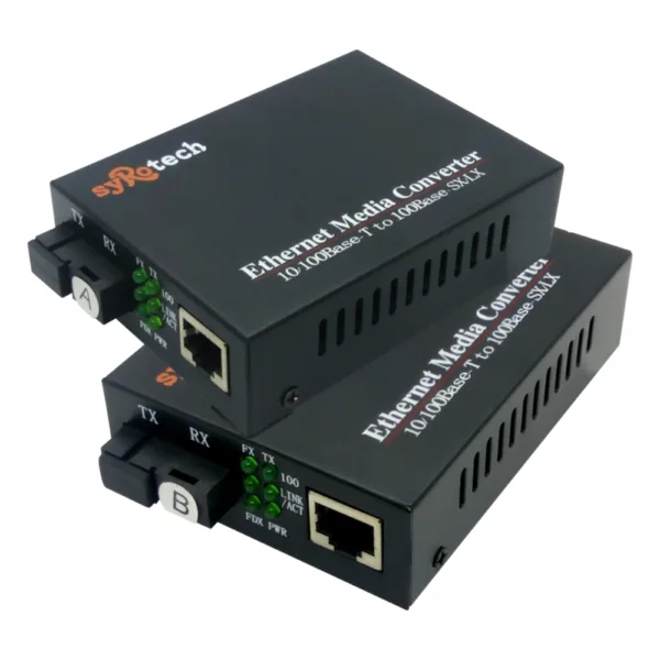 Media Converter Single Mode Single Fiber (1 Pair)